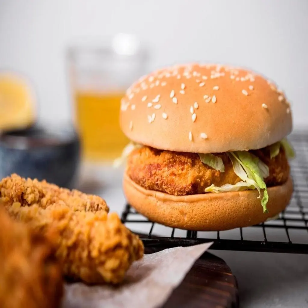 Chicken Burger with Cheese